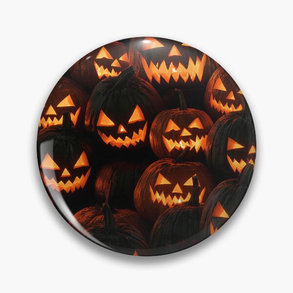 Item preview, Halloween Spooky Jack O Lantern Pumpkin Pattern designed and sold by Derek Gillette.