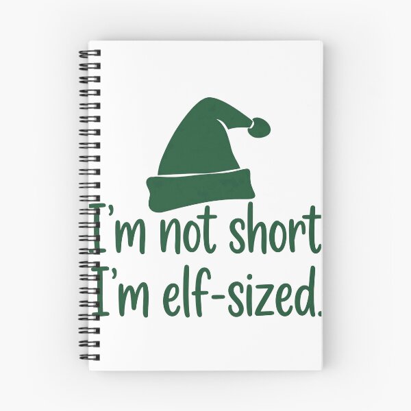 Item preview, I'm Not Short I'm Elf-Sized Funny Christmas Shirt designed and sold by KERK Art and Design.