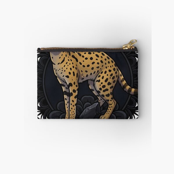 Item preview, Black Lace Occult Familiar — Serval with a Lace Token designed and sold by IllumeInk.