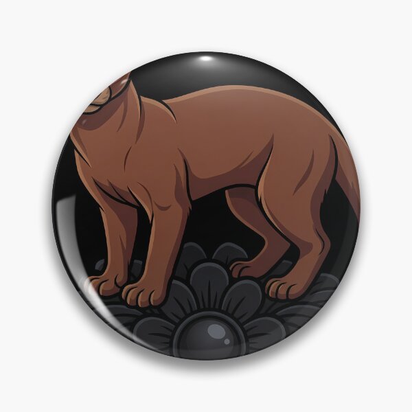 Item preview, Black Lace Occult Familiar — Fossa with a Lace Token designed and sold by IllumeInk.