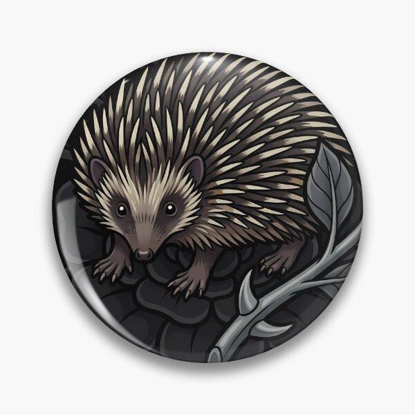 Item preview, Black Lace Occult Familiar — Tenrec with a Lace Token designed and sold by IllumeInk.