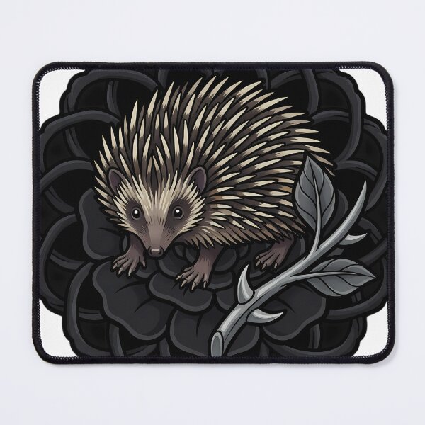 Item preview, Black Lace Occult Familiar — Tenrec with a Lace Token designed and sold by IllumeInk.