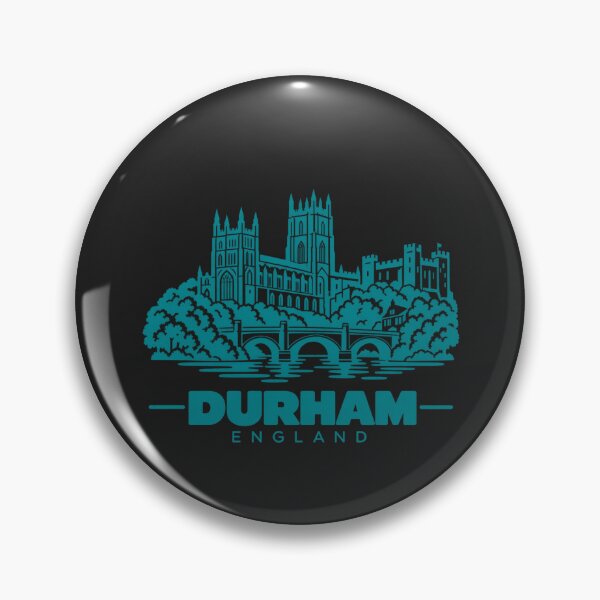 Item preview, Durham England Line Art Landmark Poster designed and sold by CMYKStudio.
