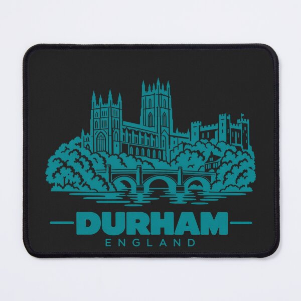 Item preview, Durham England Line Art Landmark Poster designed and sold by CMYKStudio.