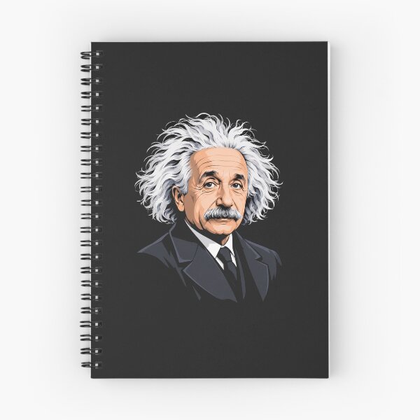 Item preview, Albert Einstein Portrait Vector Art Illustration designed and sold by Owcomm.