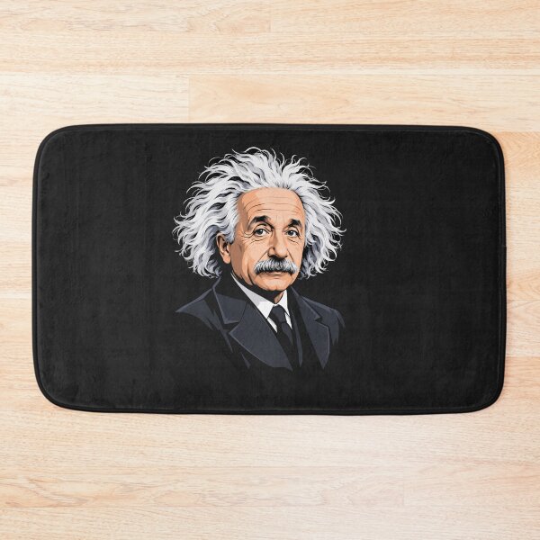 Item preview, Albert Einstein Portrait Vector Art Illustration designed and sold by Owcomm.
