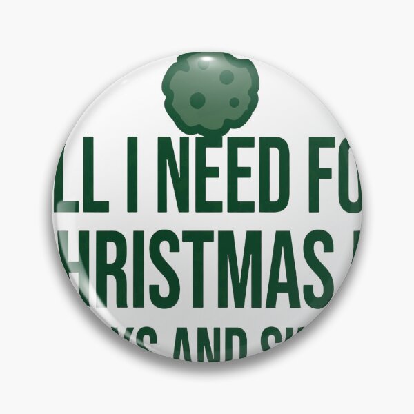 Item preview, All I Need For Christmas Is Snacks And Silence Funny Shirt designed and sold by KERK Art and Design.