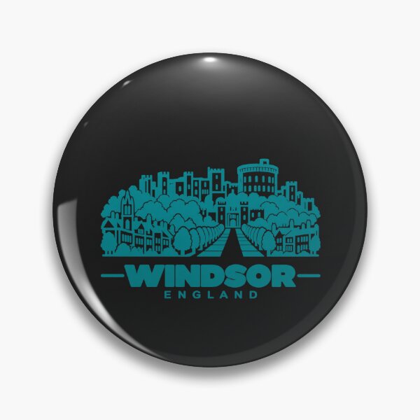 Item preview, Windsor England Line Art Landmark Poster designed and sold by CMYKStudio.