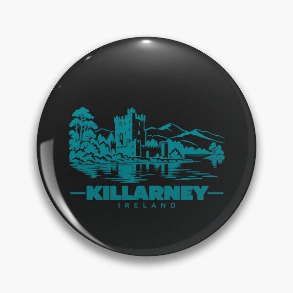 Item preview, Killarney Ireland Line Art Landmark Poster designed and sold by CMYKStudio.