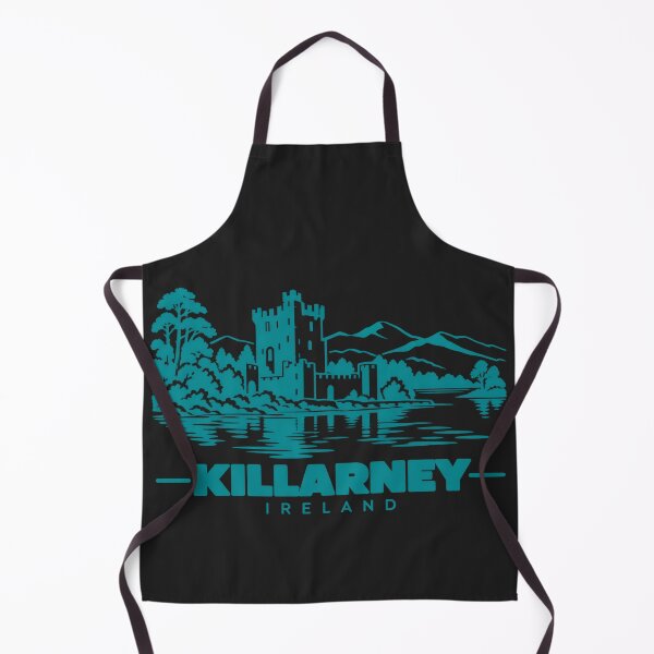 Item preview, Killarney Ireland Line Art Landmark Poster designed and sold by CMYKStudio.