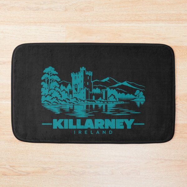 Aperçu de l'œuvre Affiche de Killarney, Irlande (dessin au trait) créée et vendue par CMYKStudio.