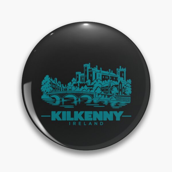 Item preview, Kilkenny Ireland Line Art Landmark Poster designed and sold by CMYKStudio.