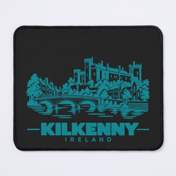 Item preview, Kilkenny Ireland Line Art Landmark Poster designed and sold by CMYKStudio.