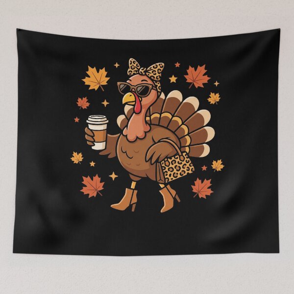 Item preview, Turkey Dinde Lunettes De Soleil Café Automne designed and sold by MizoX7.
