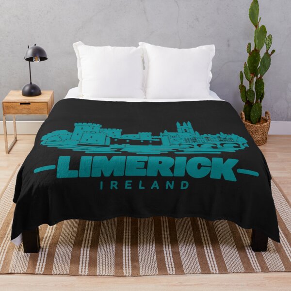 Item preview, Limerick Ireland Line Art Landmark Poster designed and sold by CMYKStudio.