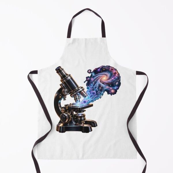 Item preview, Microscope Revealing the Universe – Microscopic to Cosmic Science Art designed and sold by builtforyou.
