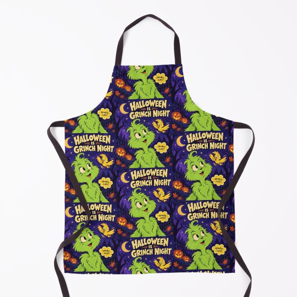 Item preview, Halloween is griCute Green Monster Halloween Night Retro Illustration Halloween is Green Night designed and sold by AnnaAndVibes.