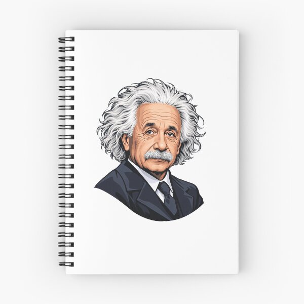 Item preview, Albert Einstein Portrait Scientist Physics Vector Illustration designed and sold by Owcomm.