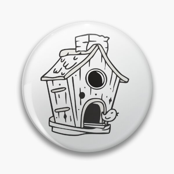 Item preview, Birdhouse Cuckoo Clock Vintage Whimsical Bird Design designed and sold by rockshell92.
