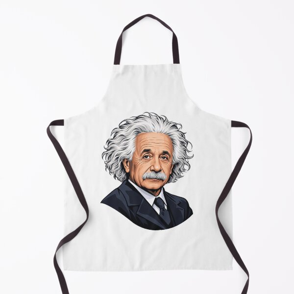 Item preview, Albert Einstein Portrait Scientist Physics Vector Illustration designed and sold by Owcomm.