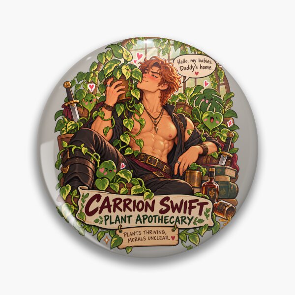 Item preview, Carrion Swift Plant Dad – Quicksilver Inspired designed and sold by daintyriot.