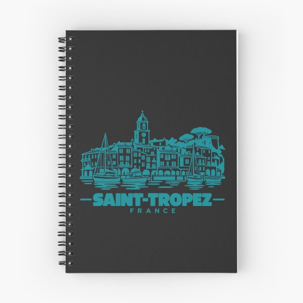 Item preview, Saint Tropez France Line Art Coastline Poster designed and sold by CMYKStudio.
