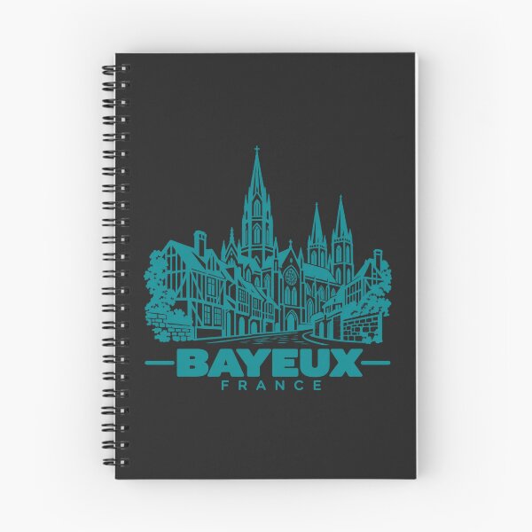 Item preview, Bayeux France Line Art Landmark Poster designed and sold by CMYKStudio.