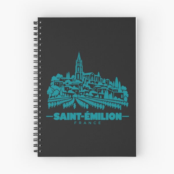 Item preview, Saint Emilion France Line Art Landmark Poster designed and sold by CMYKStudio.