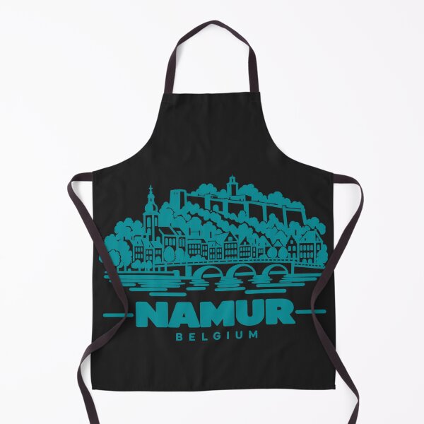 Item preview, Namur Belgium Line Art Landmark Poster designed and sold by CMYKStudio.