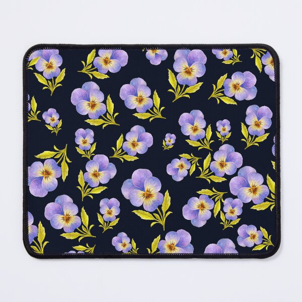 Item preview, Pansy Garden - Midnight Navy designed and sold by Piret Victoria Ribas.