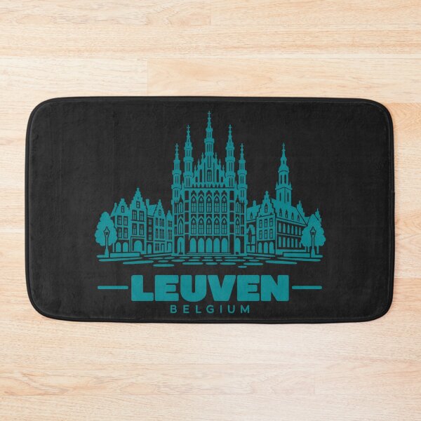 Item preview, Leuven Belgium Line Art Landmark Poster designed and sold by CMYKStudio.