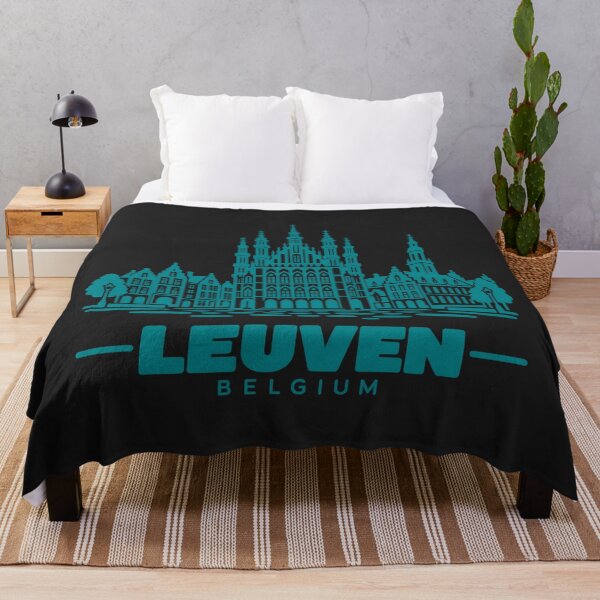 Item preview, Leuven Belgium Line Art Landmark Poster designed and sold by CMYKStudio.