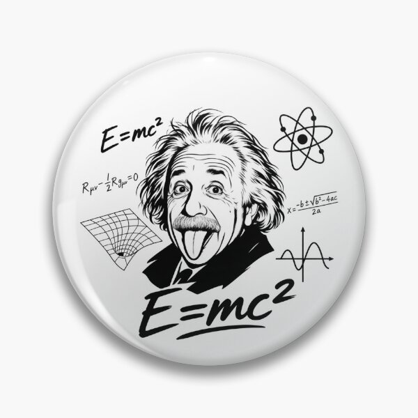 Item preview, Albert Einstein Tongue Out Portrait Minimalist Line Art    designed and sold by Owcomm.
