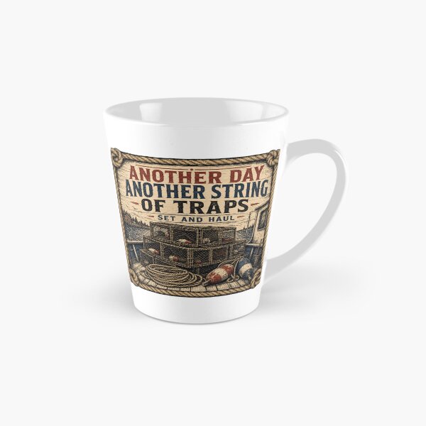 Item preview, Another Day Another String of Traps Lobster Boat Deck Emblem designed and sold by BoosterShop.