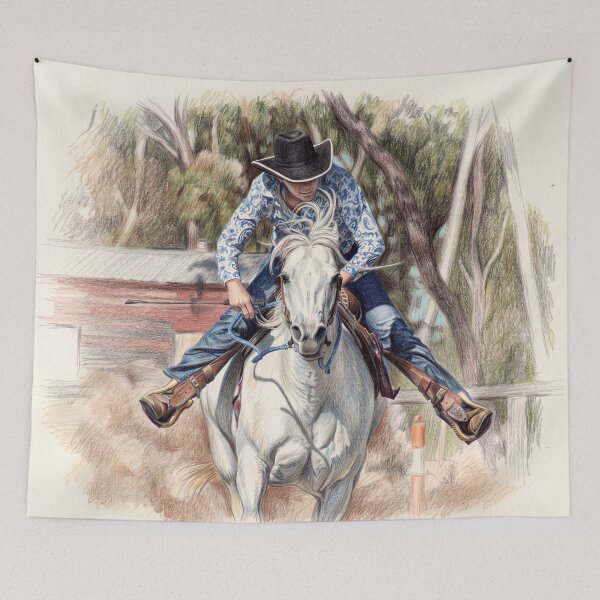 Item preview, BARREL RACER QUOTES, FOR APPAREL, HOME DECOR AND WALL ART designed and sold by Barbara Jean Photo Art And Design.