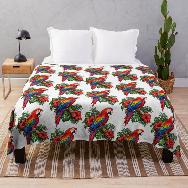 Item preview, Tropical Scarlet Macaw Parrot designed and sold by DOCHEC.