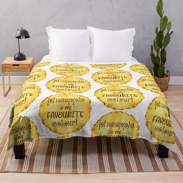 Item preview, Pineapple is my Favourite Colour! (on White) designed and sold by PawsitiveMum3.