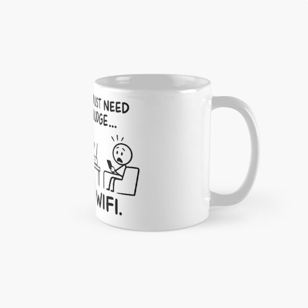 Item preview, Nudge Off the WiFi designed and sold by lgotian.