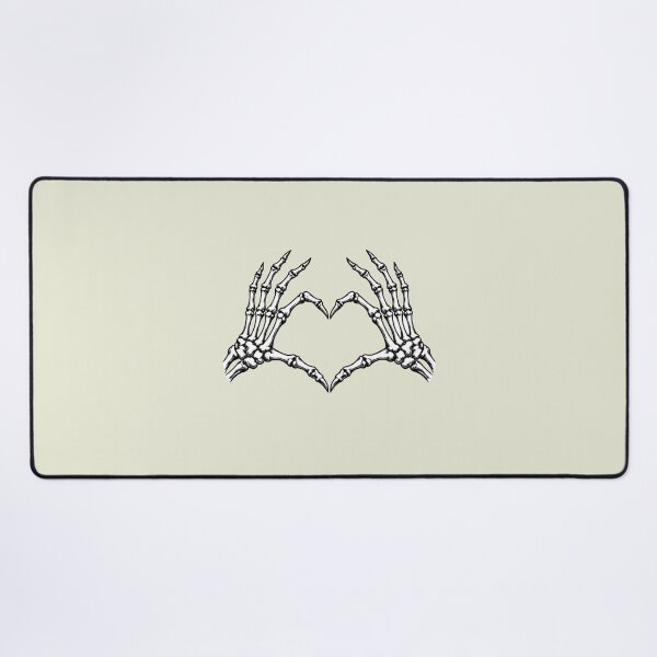 Item preview, Retro Halloween Skeleton Hands Heart 2 designed and sold by HokutoKaiStore.