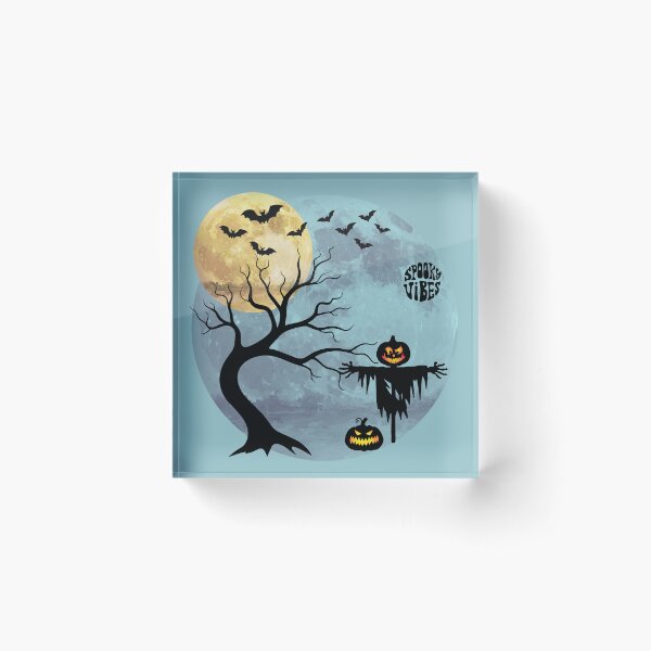 Item preview, Halloween spooky vibes - blue fog designed and sold by 247DesignStudio.