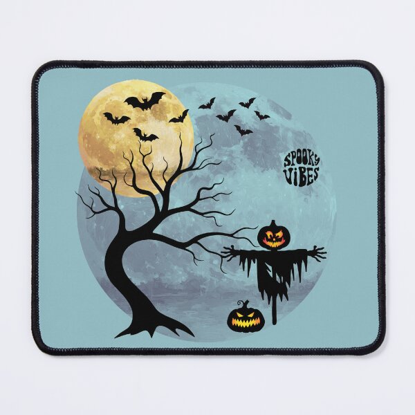 Item preview, Halloween spooky vibes - blue fog designed and sold by 247DesignStudio.
