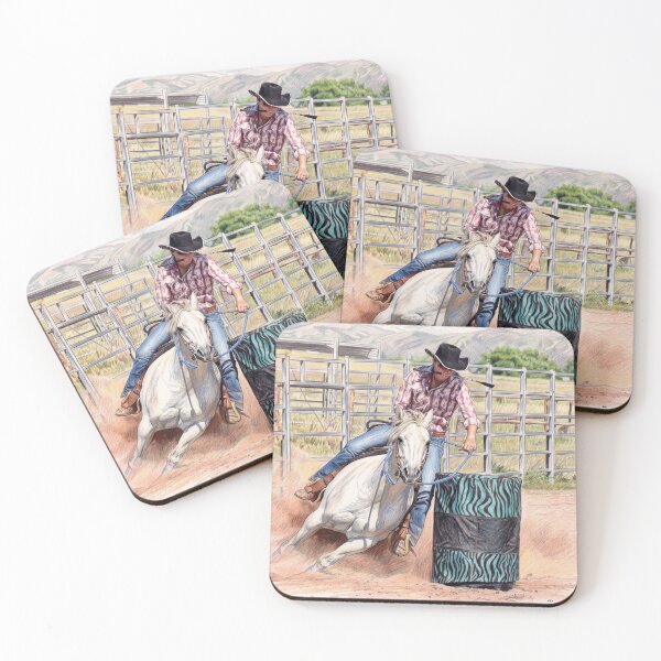 Item preview, COWGIRLS AND BARREL HORSES designed and sold by Barbara Jean Photo Art And Design.