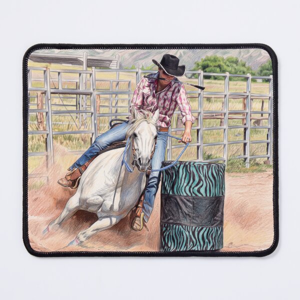 Item preview, COWGIRLS AND BARREL HORSES designed and sold by Barbara Jean Photo Art And Design.