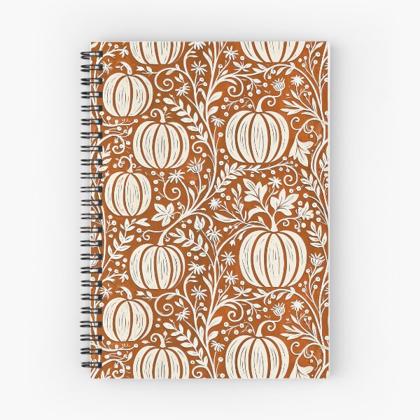 Item preview, Festive Fall Halloween Pumpkin Pattern designed and sold by Derek Gillette.
