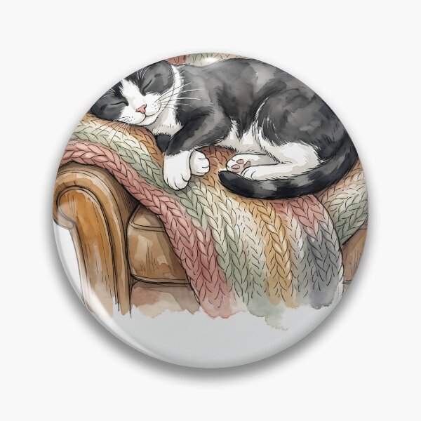 Item preview, Can't Move Cat Is Asleep on Me Funny Cat Owner designed and sold by alvixVerse Merch.
