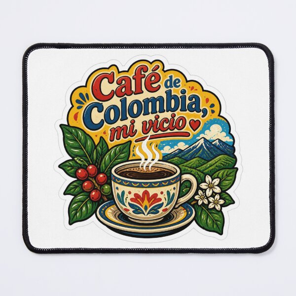 Item preview, Colombian coffee, my vice | Cup of Colombian coffee designed and sold by Olgavelez.