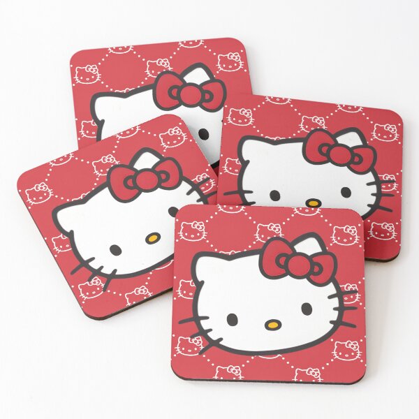 Item preview, Red Hello Kitty Pattern designed and sold by iloveyourcupid.