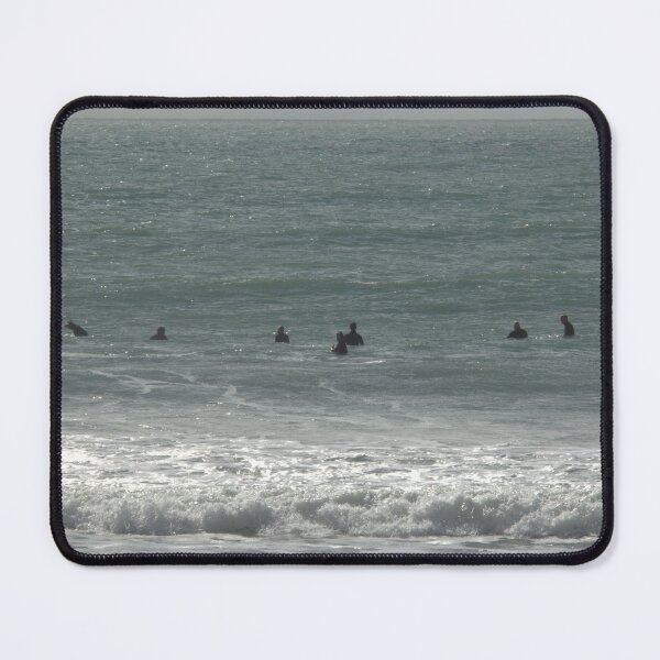 Item preview, A group of surfers waiting for the waves designed and sold by aligata1970.