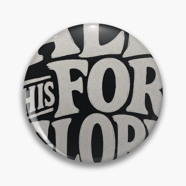 Item preview, All His for Glory – 1 Corinthians 10:31 Brush Lettering Christian Design designed and sold by Ever-and-Amen.