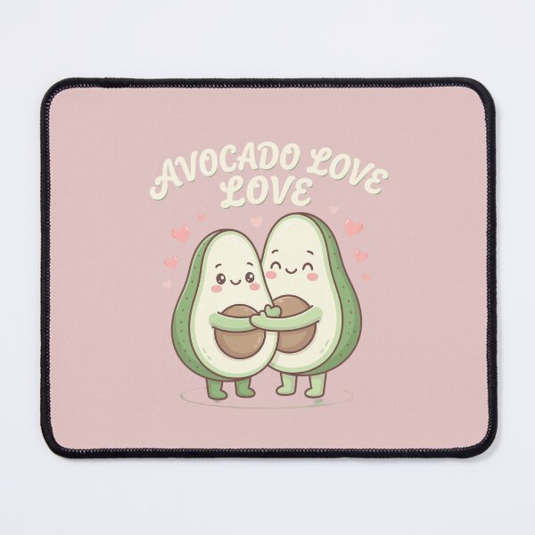 Item preview, Avocado Love Cute Couple Romantic Fruit Characters designed and sold by LenNo9881.